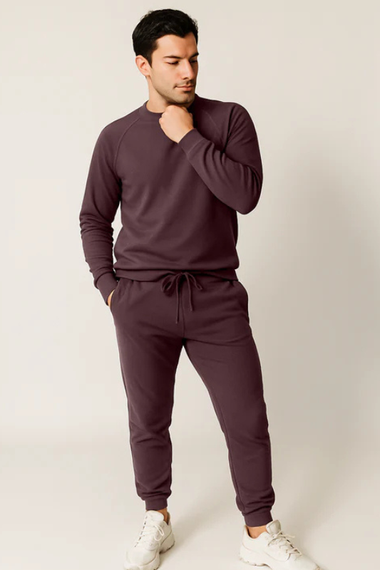 The Ease Pullover — Chestnut