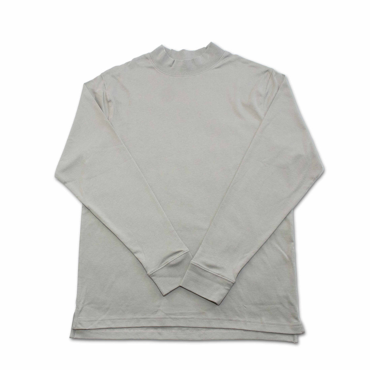 Pima Cotton Mock Neck