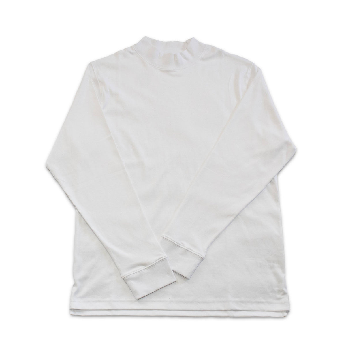Pima Cotton Mock Neck