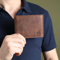 Buffalo Leather Wallet — Hunter