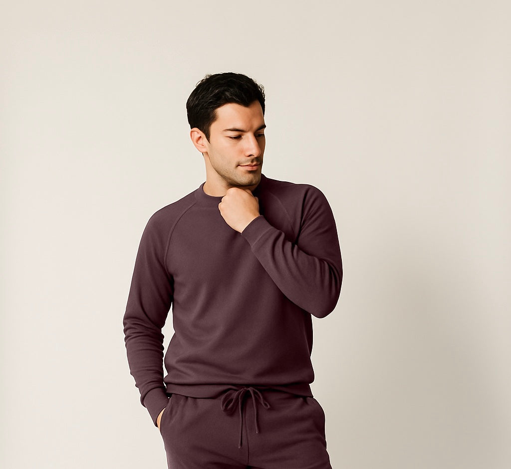 The Ease Pullover — Chestnut