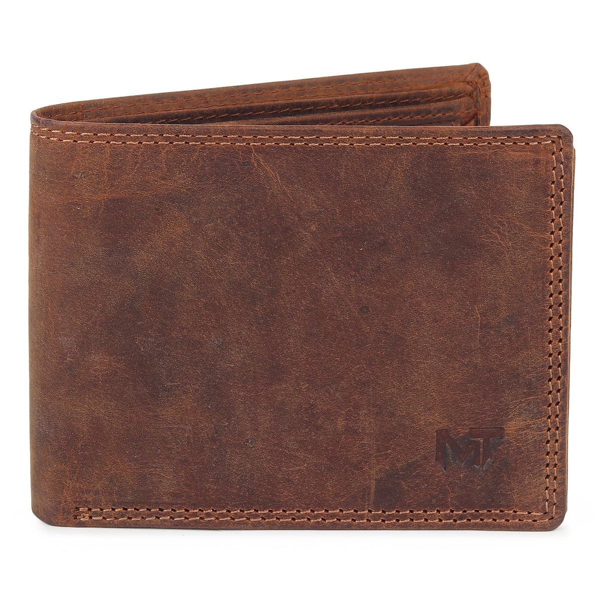 Buffalo Leather Wallet — Hunter