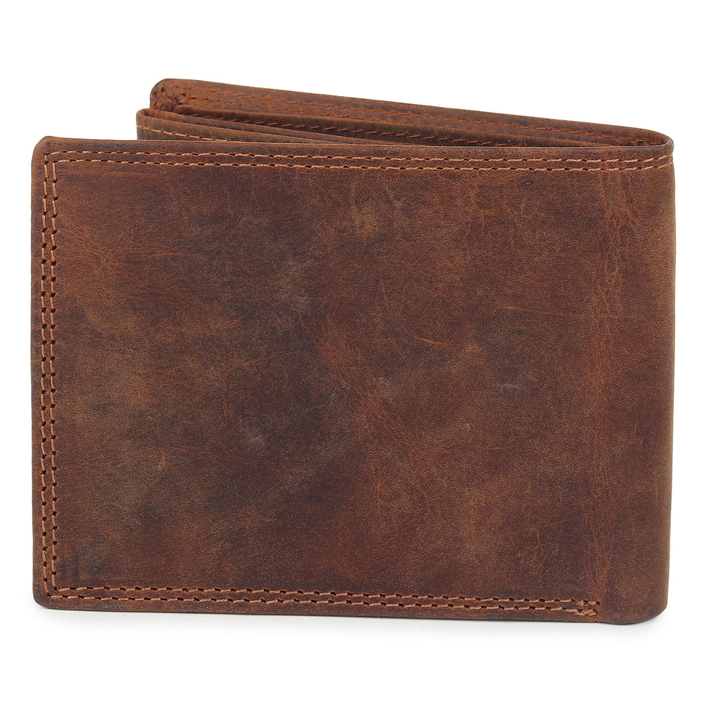 Buffalo Leather Wallet — Hunter