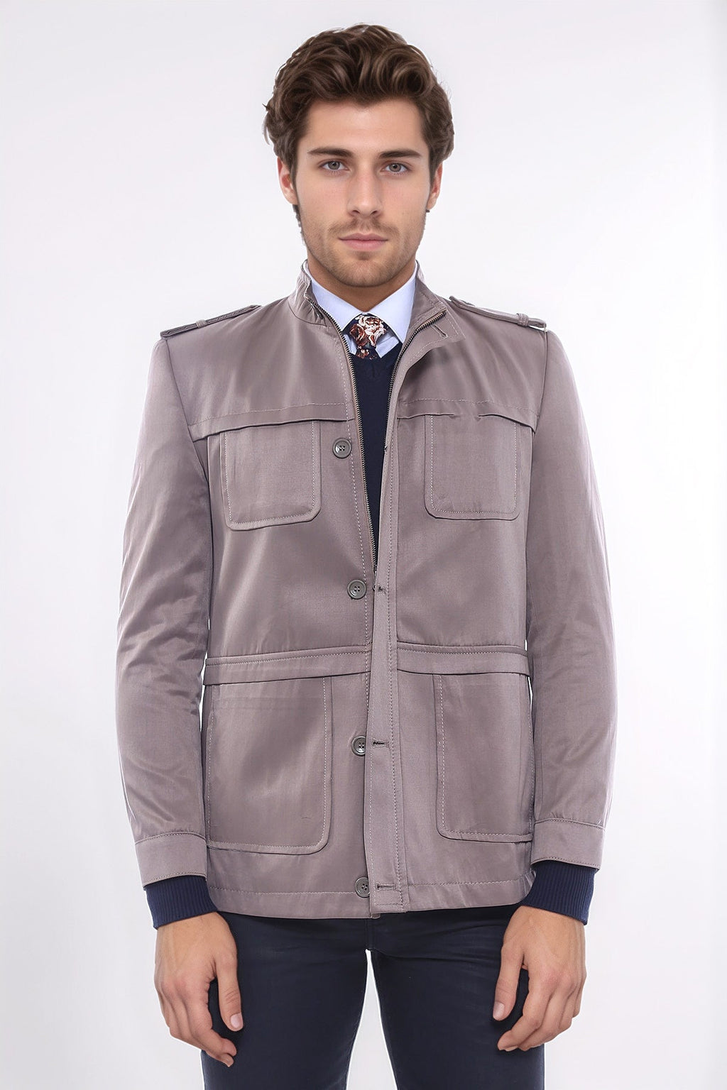 Beige Trench Coat