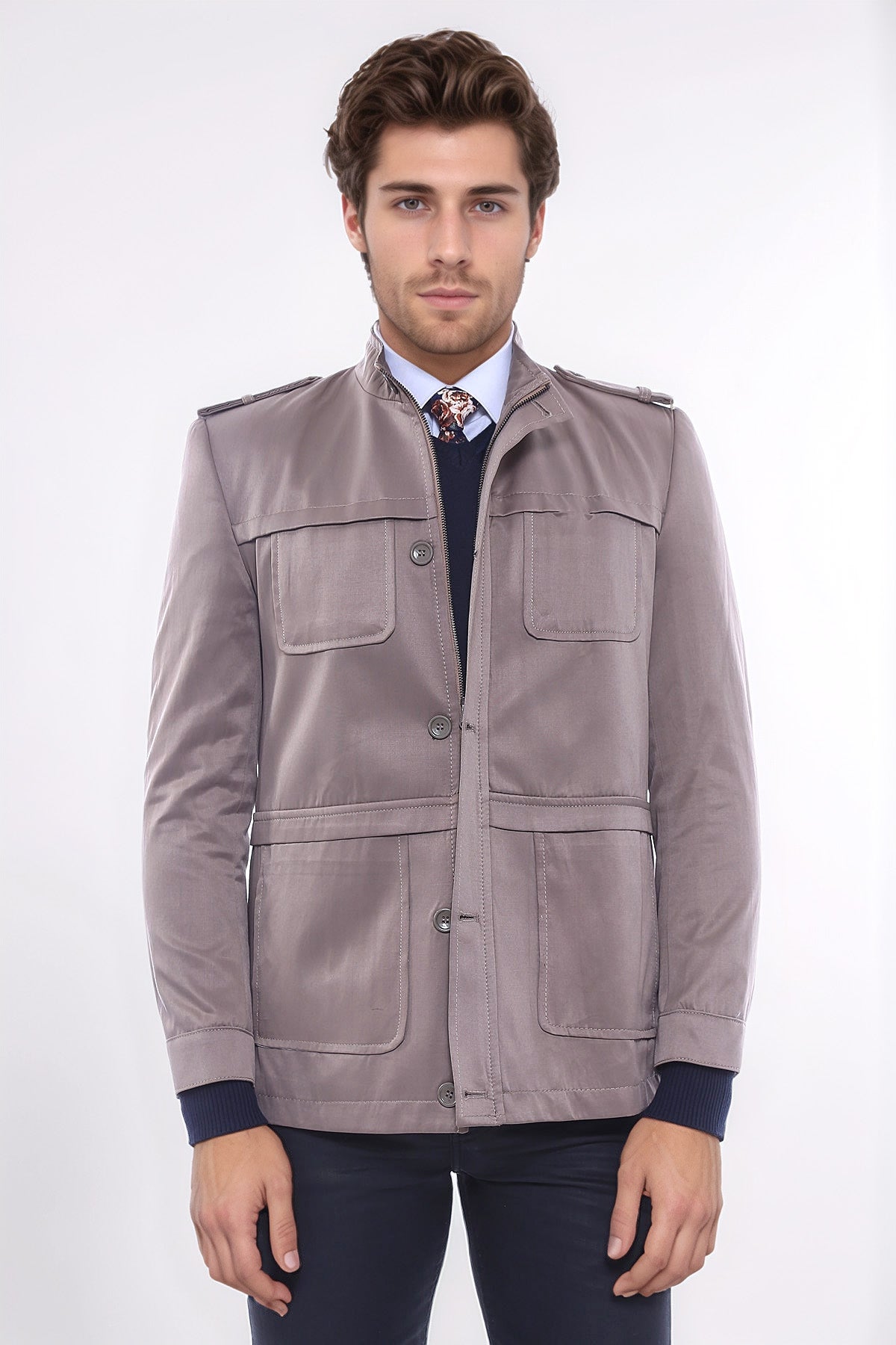 Beige Trench Coat