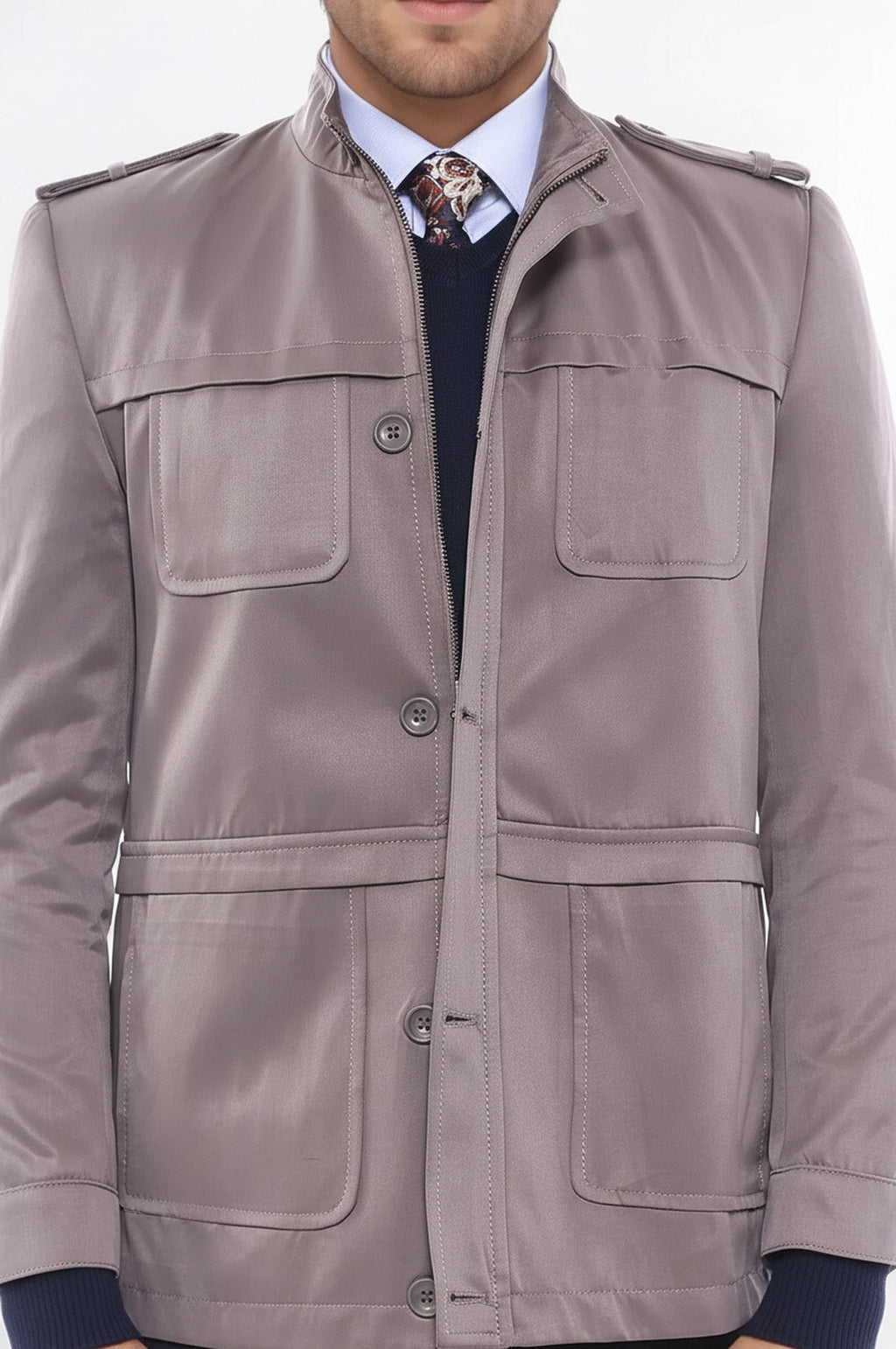 Beige Trench Coat