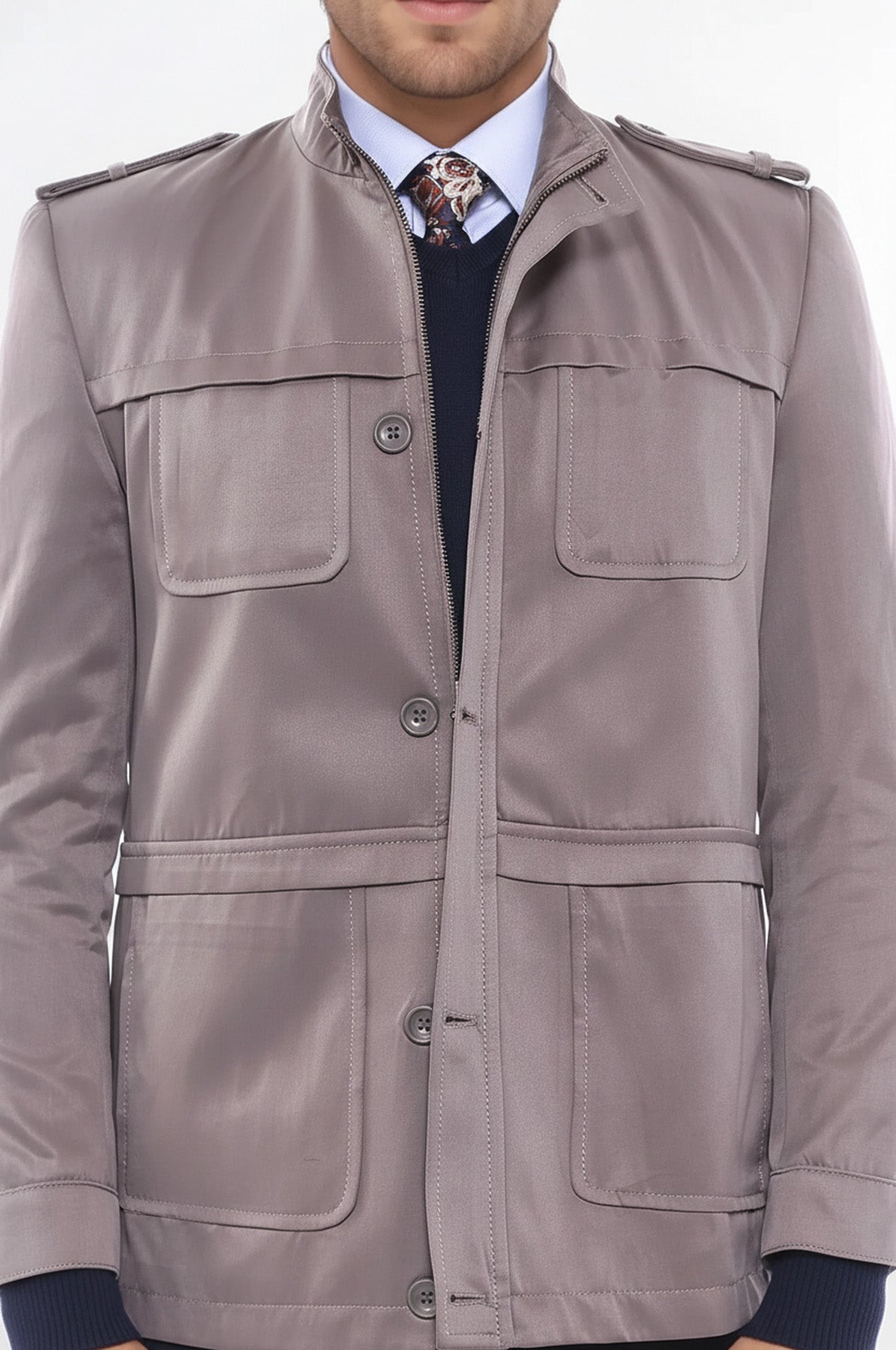 Beige Trench Coat