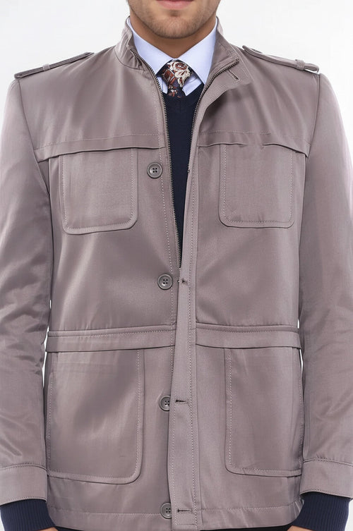 Beige Trench Coat