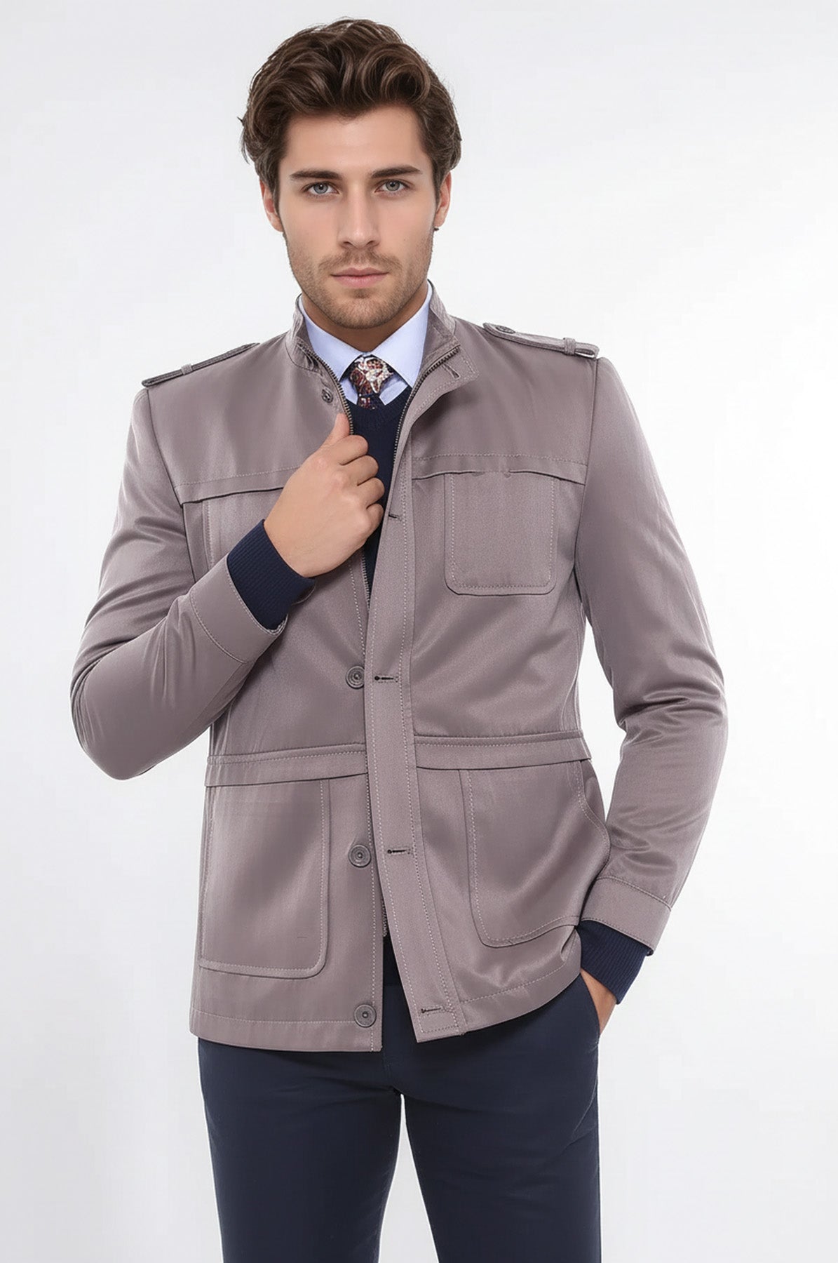 Beige Trench Coat