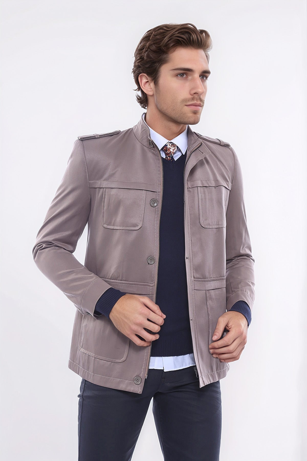 Beige Trench Coat