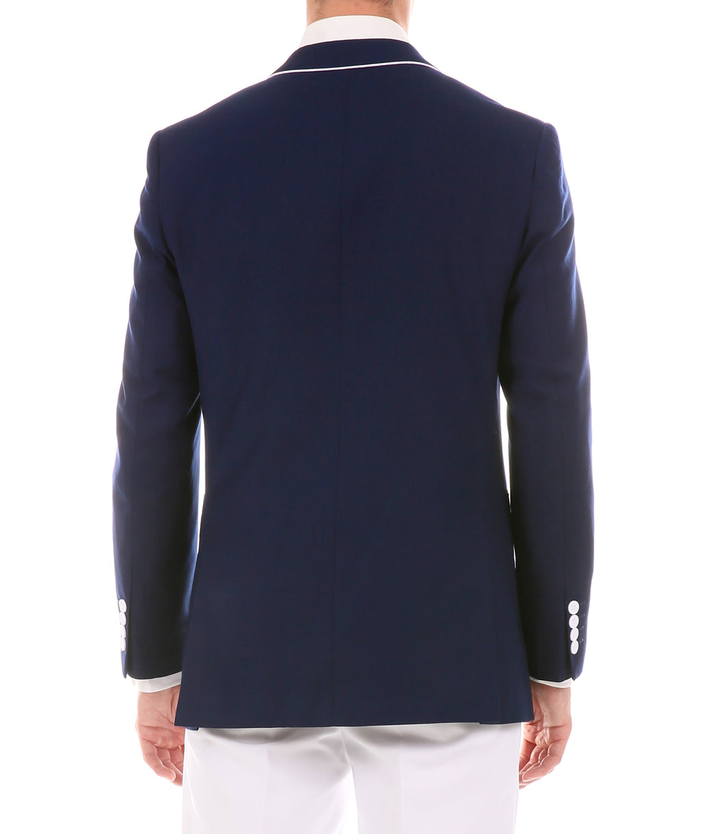 Porter Navy Slim Fit Blazer