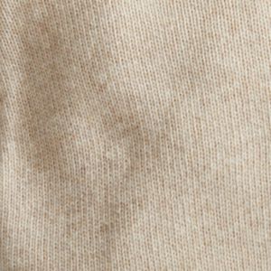 Cotton-Cashmere Full-Zip Hoodie — Azure & Rust